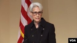 سخنرانی وندی شرمن معاون وزیر خارجه آمریکا پس از دریافت جایزه «هدایت ممتاز دیپلماسی» دانشگاه جرج تاون - ۲۵ شهریور ۱۳۹۳