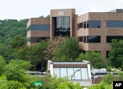 The 888 Bestgate Road building is seen after police received reports of multiple people being shot at The Capital Gazette, a newspaper in Annapolis, Md., June 28, 2018.