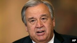 Mantan PM Antonio Guterres resmi diangkat sebagai Sekjen baru PBB Kamis 13/10 (Foto: dok).