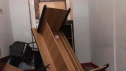 "აფხაზური პარლამენტი" დარბევის შემდეგ