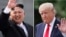 ARSIP – Gabungan dua foto dari Pemimpin Korea Utara, Kim Jong Un, kiri dan Presiden AS, Donald Trump di Washington (foto: AP Photo/Wong Maye-E, Pablo Martinez Monsivais, Arsip)