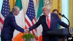 APTOPIX Trump Ireland