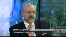 Генсек ОБСЄ не бачить на Донбасі підготовки бойовиків до наступу. Відео