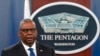 FILE - Secretary of Defense Lloyd Austin speaks during a news conference with South Korea's Minister of National Defense Lee Jong-sup at the Pentagon, Nov. 3, 2022, in Washington. 