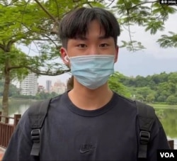 Yang Cheng-kai, 18, Student in Taipei