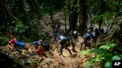 El tapón del Darién, la peligrosa selva que atraviesan cientos de migrantes, el sábado 15 de octubre de 2022. [ARCHIVO]