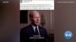 ባይደን ማሪዋና እጽ በመያዝ ለተወነጀሉት በሙሉ ምህረት አደረጉ 