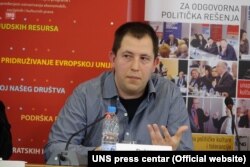 Dušan Spasojević, Fakultet političkih nauka u Beogradu (Foto: UNS press centar)