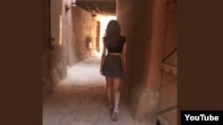 Saudi girl stirs outrage over miniskirt video 