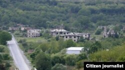 რუსების მიერ პკუპირებული და შემდეგ დანგრელი ისტორიული სოფელი თამარაშენი, რომელიც აღარ არსებობს