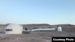 The Mars Desert Research Station in Utah simulates a Mars environment for humans taking part in experiments and training. (Ikea)
