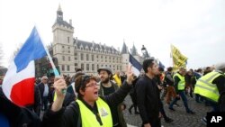 Waandamanimjini Paris. Picha ya maktaba.