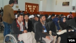 تجمع شماری معلولین در هرات