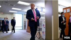 Shugaba Trump Bayan da ya kara kuri'arsa.