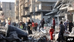 د غزې په جبلیه کې د جګړې ویجاړۍ