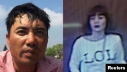 Joseph Doan, who says he believes his sister Doan Thi Huong is one of the suspects arrested in Malaysia in connection with the murder of Kim Jong Nam, is seen outside Hanoi, Vietnam February 19, 2017. REUTERS/Stringer TPX IMAGES OF THE DAY - RTSZCDC