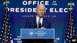 AQSh prezidenti etib saylangan Jo Bayden