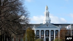 Kampus Universitas Harvard terlihat pada 22 April 2020 di Cambridge, Massachusetts. (Foto: AFP)
