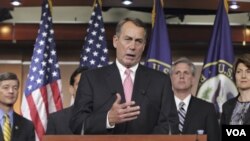 Al final de la gira, el presidente de la Cámara de Representantes, John Boehner y la delegación que encabezó se reunieron con el presidente Calderón en México.