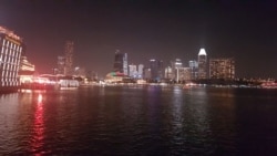 Singapore said it has to spend $72 billion over the next century to construct sea walls and reclaim land around the island. (H. Nguyen/VOA)