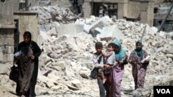 Musulda jangarilarining oilalari ochlikdan qutqarildi 