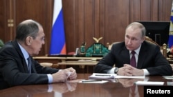 Putin na Sergei Lavrov