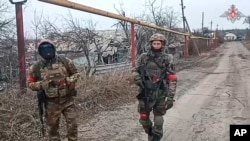 Ruski vojnici u Avdejevci, 19. februara 2024.