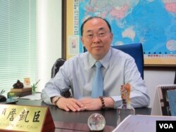 台灣執政黨國民黨立委詹凱臣(美國之音張永泰拍攝)