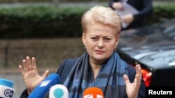 Президент Литви Даля Грибаускайте