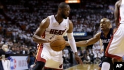 Dwyane Wade of the Miami Heat