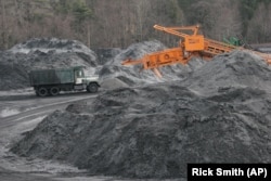 вугілля біля шахти, Пенсильванія