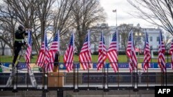 Pripreme za inauguraciju ispred Bijele kuće