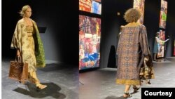 Kain Endek Bali menjadi bagian dari desain baru Christian Dior untuk koleksi musim semi dan musim panas 2021. (Foto: KBRI Paris)