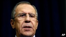 Le ministre russe des Affaires étrangères, Sergueï Lavrov , 24 novembre 2015. 