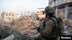 ทหารอิสราเอลเข้าร่วมปฏิบัตการรบภาคพื้นดินในกาซ๋า