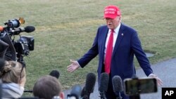 Presidenti Trump flet me gazetarët (28 shkurt 2025)