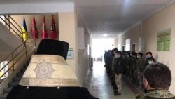 ქართველი მებრძოლის სულის მოსახსენიებელი პარაკლისი დასავლეთ უკრაინაში