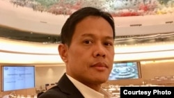 Thay Makara, CNRP Coordinator in Europe.