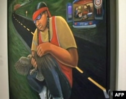 Hindu qabilalar zamonaviy san'at namunalarini ko'z-ko'z qilmoqda