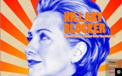 The Hillary Blocker on Facebook.