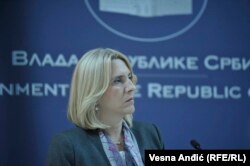 Željka Cvijanović, predsjednica Vlade Republike Srpske, Beograd, 2017.