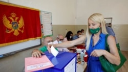 Detalj sa glasanja na crnogorskim parlamentarnim izborima