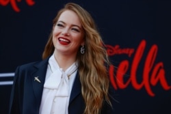 Emma Stone menghadiri pemutaran perdana film "Cruella" di teater El Capitan di Los Angeles, California, AS 18 Mei 2021. (Foto: REUTERS/Mario Anzuoni)