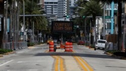 En Miami Beach, como en muchas otras ciudades del sur de la Florida, impusieron el "toque de queda" entre las 12 y las 5 de la mañana para evitar que las personas estuvieran por la calle durante la crisis del coronavirus.