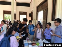 General photo of Khmer Literature Festival in 2017 at Siem Reap Province, Cambodia. (Courtesy image)