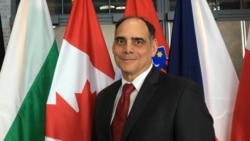 傳統基金會副總裁傑伊·卡拉法諾(James Jay Carafano) （美國之音黎堡2019年4月3日攝）