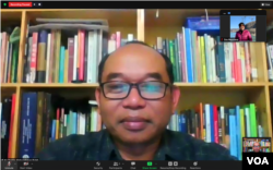 Al Chaidar, Pengamat Terorisme. (Foto: VOA/ Stanislaus Riyanta)