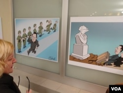 Izložba i tribina "Solidarnost za Petričića, Koraksa i Danas", u Skupštini opštine Stari grad, 22. novembra 2018.