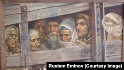 Картина Рустема Емінова "Депортація"