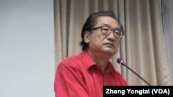 台灣執政黨國民黨立委李慶華(美國之音張永泰拍攝)